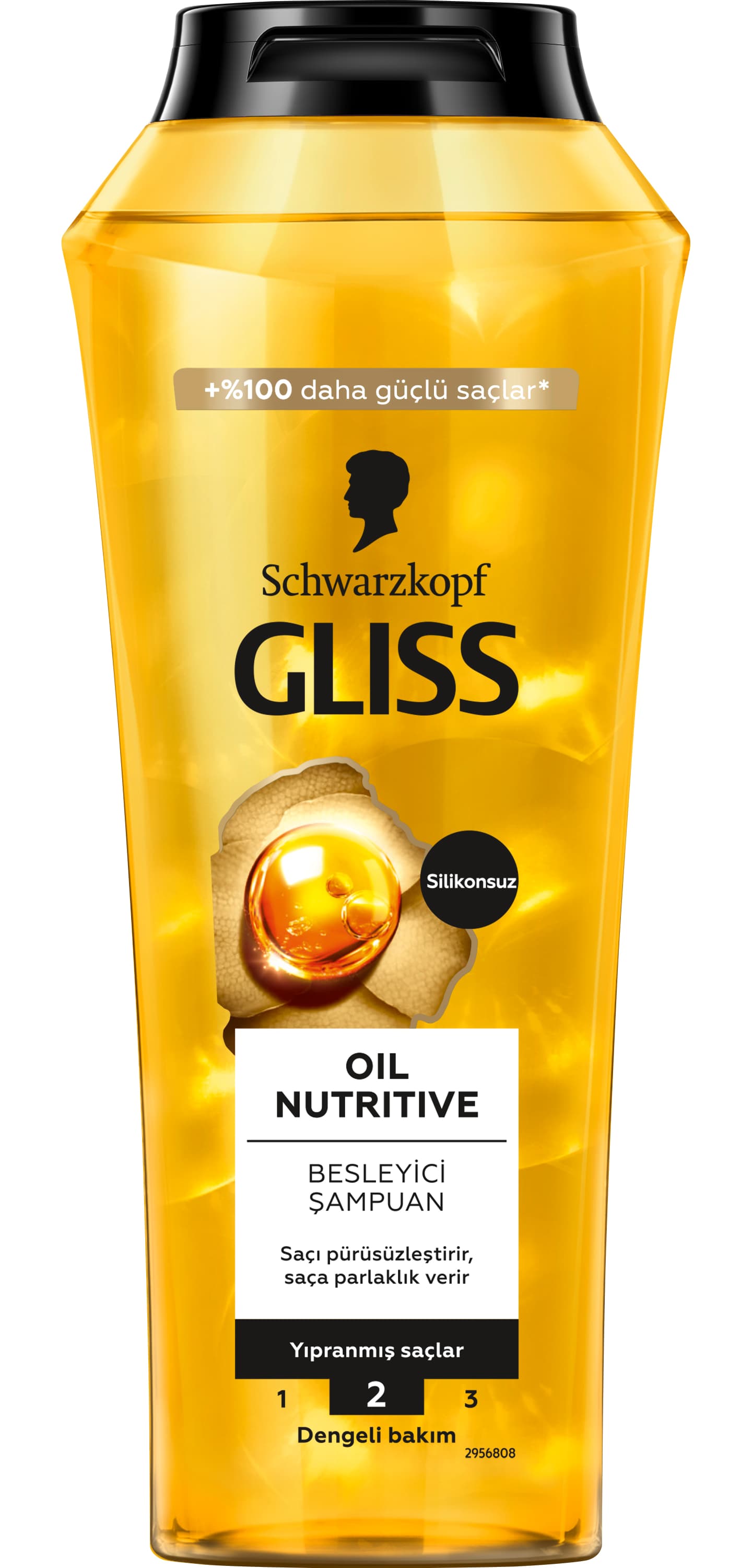 شامپو گلیس Oil Nutritive (طلایی شفاف)