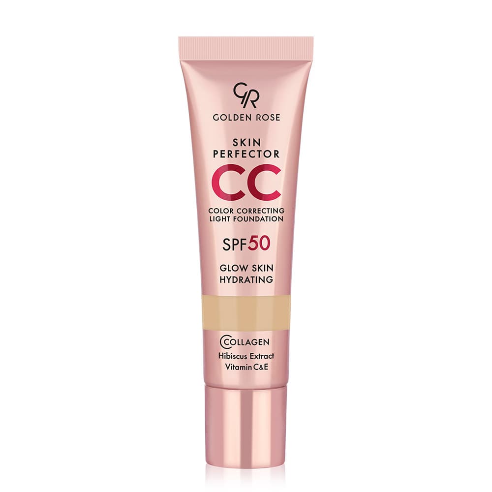 کرم CC گلدن رز مدل Skin Perfector شماره ۱۰۱ بژ
